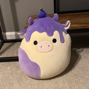 NWT Benito the Blueberry Cream Cow 12” Squishmallow